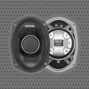 6x9" Pro Coax Horn Speakers - 2Ω