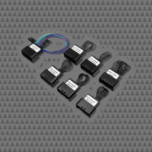 2014+ H-D® CVO REAR SADDLEBAG AMP BY-PASS PLUGS - SET