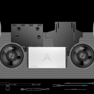 600w 4CH AMP & 4 COAX SPEAKER H-D® COMPLETE SYSTEM