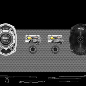 6X9-INCH MID-BASS COMPONENT SPEAKER KIT - 2Ω