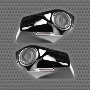 2014-2023 Extended Saddlebag System with 8" Lid and 10" Bag Cutouts