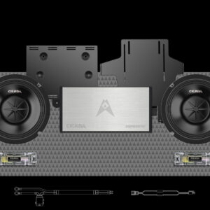 600w 4CH DSP AMP & 4 COMPONENT SPEAKER H-D® COMPLETE SYSTEM