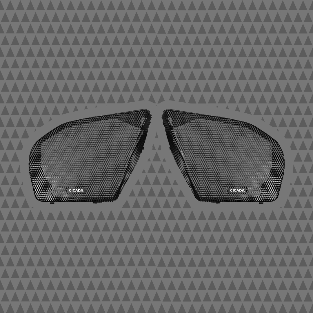 2024+ Road Glide Cicada Audio® Branded Grilles