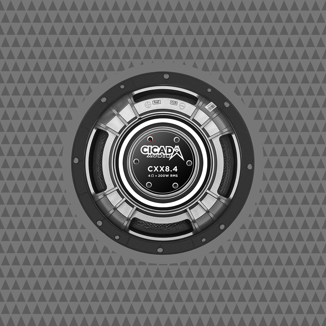 Buy 8-INCH PRO COAXIAL SPEAKERS - 4Ω - Cicada Audio