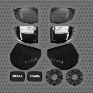 2024+ H-D® SADDLEBAG LID 6×9-INCH CUT-IN MOUNTING KIT