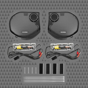 2024+ H-D® Street Glide Fairing Grills w/ RR05T Tweeters