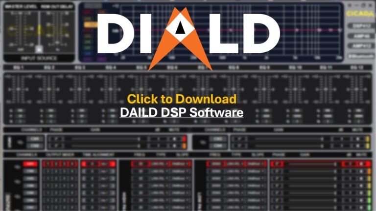 DSP Software [DAILD] - Cicada Audio