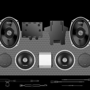 500w 4CH AMP & 4 COAX SPEAKER H-D® COMPLETE SYSTEM