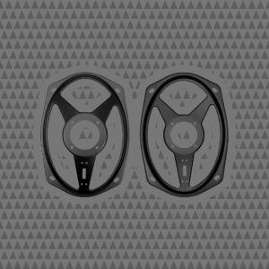 6X9-inch Tweeter Bridge for 2024+ H-D® Motorcycles - PAIR