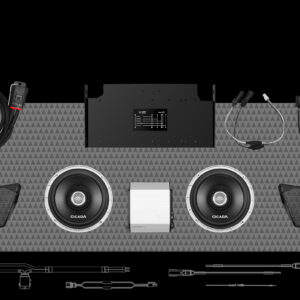 500w 4CH AMPLIFIER & 2 COAXIAL SPEAKER ROAD GLIDE® COMPLETE SYSTEM