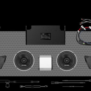 500w 4CH AMPLIFIER & 2 PRO COAXIAL SPEAKER H-D® ROAD GLIDE® COMPLETE SYSTEM