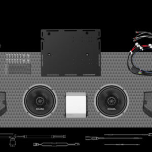 500w 4CH AMPLIFIER & 2 PRO COAXIAL SPEAKER H-D® STREET GLIDE® COMPLETE SYSTEM