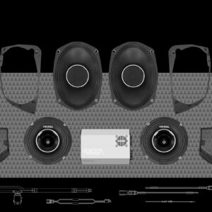 1400W 4CH DSP AMPLIFIER & 4 COAXIAL HORN SPEAKER H-D® STREET GLIDE® COMPLETE STSTEM