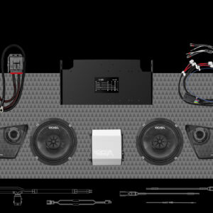 700w 4CH DSP AMP & 4 COMPONENT SPEAKER H-D® ROAD GLIDE® COMPLETE SYSTEM