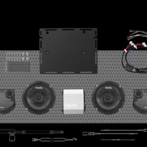 700w 4CH DSP AMP & 4 COMPONENT SPEAKER H-D® STREET GLIDE® COMPLETE SYSTEM