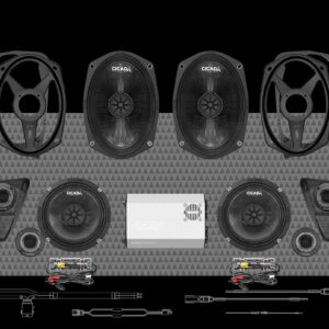 1400w 4CH DSP AMP & 8 COMPONENT SPEAKER H-D® ROAD GLIDE® COMPLETE SYSTEM