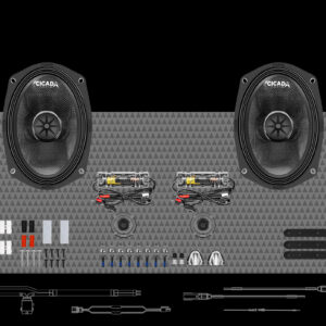 2024+ 6X9-INCH MID-BASS COMPONENT SPEAKER KIT - 4Ω