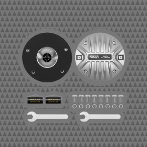 2" HORN TWEETERS WITH FERRITE MOTOR - 8Ω - PAIR