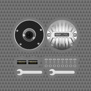 3" HORN TWEETERS WITH NEO MOTOR - 8Ω - PAIR