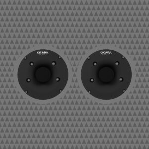 6.5-INCH FLAT ACOUSTIC WAVE GUIDE FOR RR2TM AND RR3TM TWEETER MOTORS - PAIR