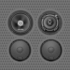 6.5-INCH MID-BASS SPEAKERS - 4Ω - PAIR